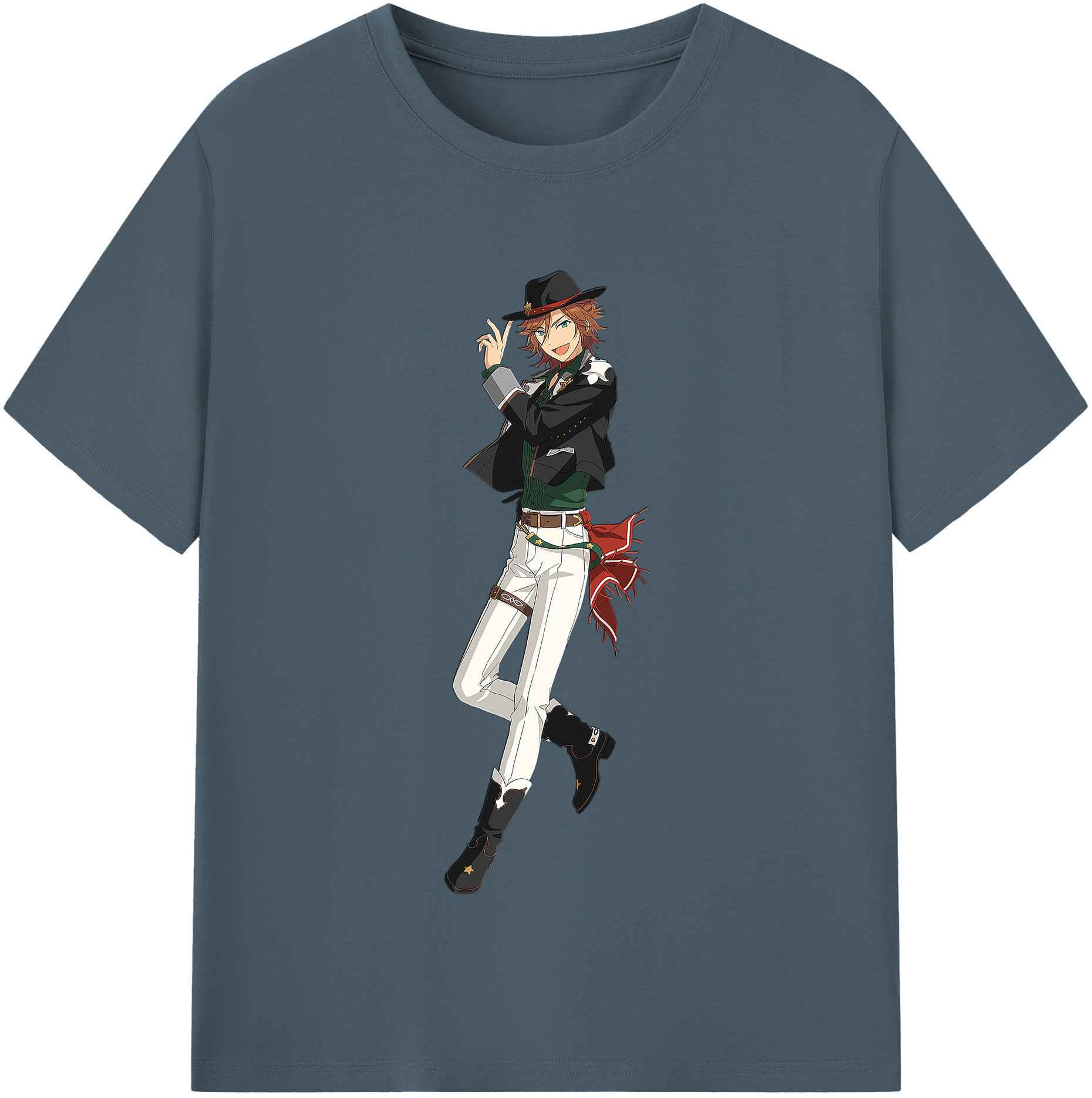（画像用） あんさんぶるスターズ! Ensemble Stars 綿100％半袖Tシャツ（フロントプリント）